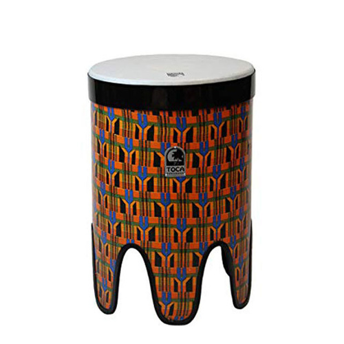 Toca Freestyle 2 Series 14" Nesting Tom Tom with Kente Cloth Finish