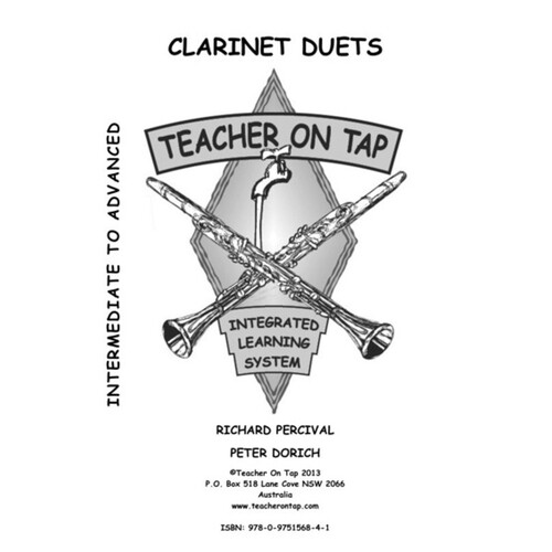 Teacher On Tap Clarinet Duets Interm/Adv (Softcover Book)