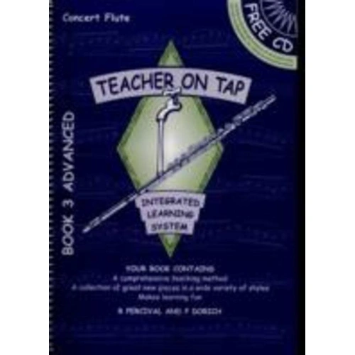 Teacher On Tap Concert Flute Book 3 with CD