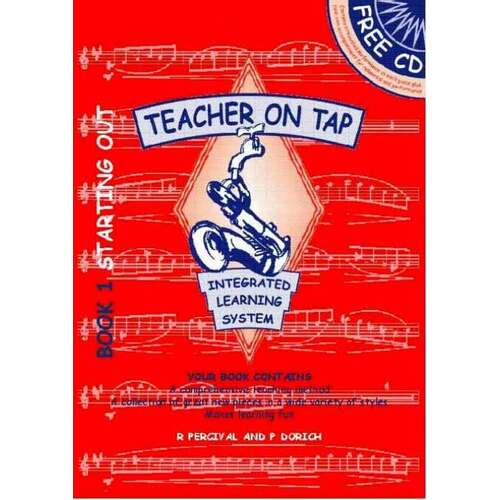 Teacher On Tap Saxophone Book 1 B Flat Tenor Book/CD (Softcover Book/CD)