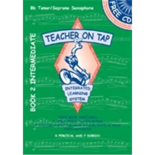 Teacher On Tap Saxophone Book 2 B Flat Tenor Book/CD (Softcover Book/CD)