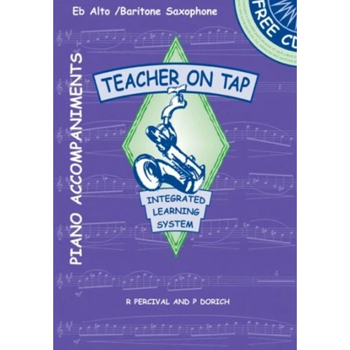 Teacher On Tap Eb Alto Saxophone Book 2 with CD