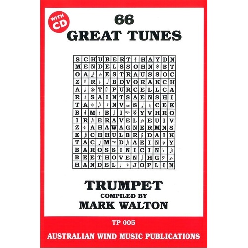 66 Great Tunes for Trumpet Book/CD