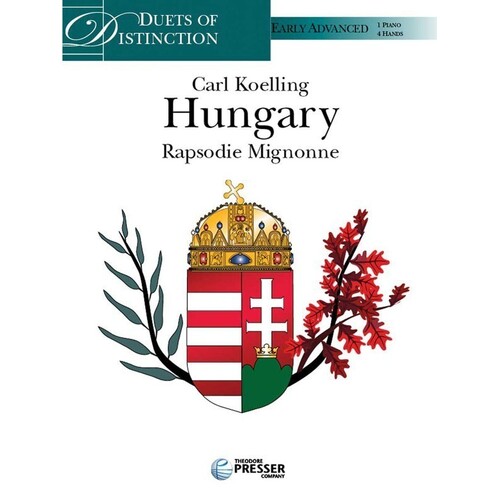 Koelling - Hungary Rapsodie Mignonne Piano Duet (Sheet Music)