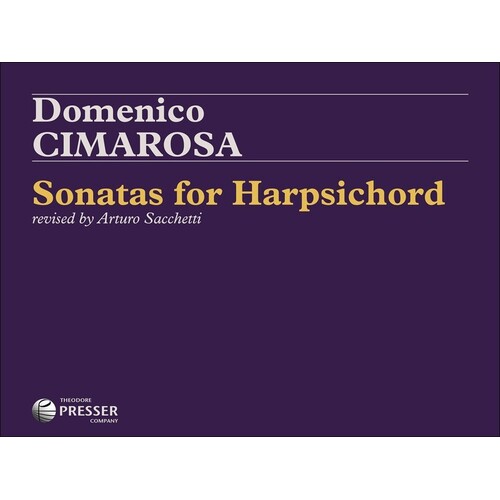 Cimarosa - Sonatas For Harpsichord (Softcover Book)