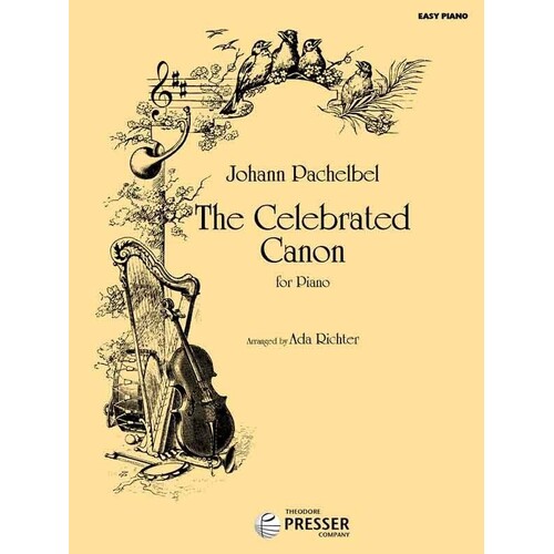 Pachelbel - Celebrated Canon Easy Piano Arr Richter (Sheet Music)
