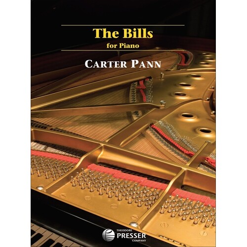 Carter Pann - The Bills For Piano (Softcover Book)