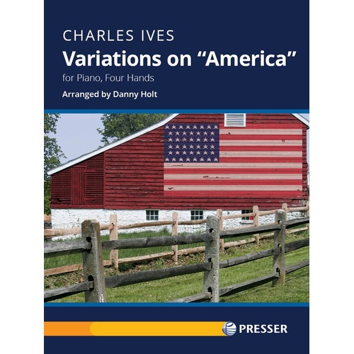Ives - Variations On America For Piano Duet Arr Holt Softcover Book (Piano)