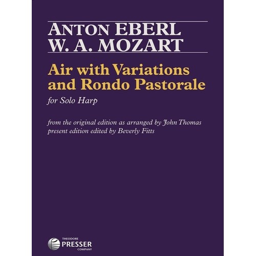Air With Variations and Rondo Pastorale Harp (Softcover Book)