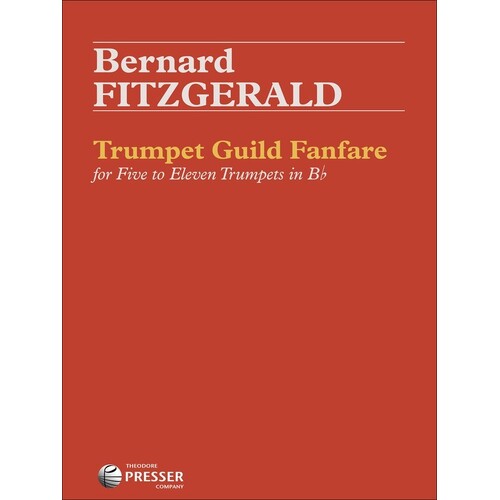 Fitzgerald - Trumpet Guild Fanfare 5-11 Trumpets Score/Parts