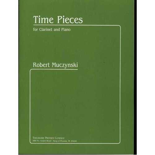 Muczynski - Time Pieces For Clarinet And Piano (Softcover Book)