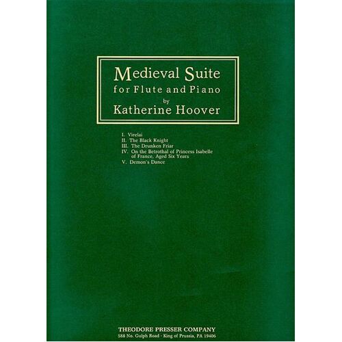 Hoover - Medieval Suite Flute/Piano (Softcover Book)