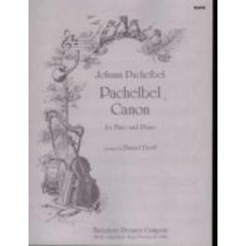 Canon Arr Dorff Flute Piano (Softcover Book)