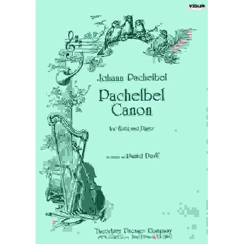 Pachelbel Canon for Violin and Piano Arranged by Daniel Dorff