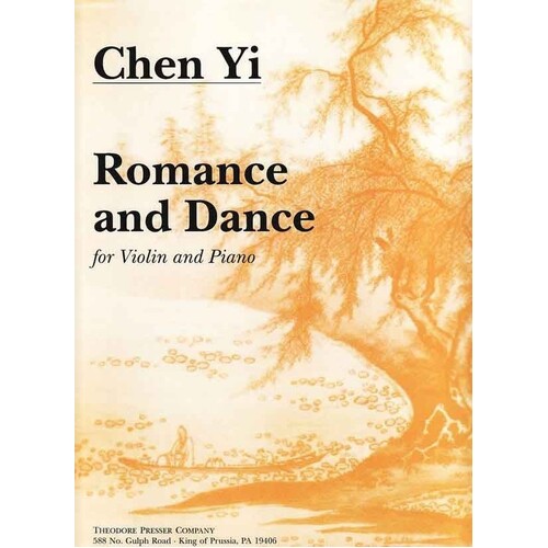 Chen Yi - Romance And Dance For Violin/Piano (Softcover Book)