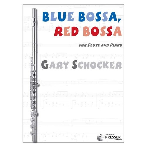 Schocker - Blue Bossa Red Bossa For Flute/Piano (Softcover Book)