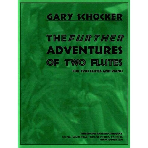 Schocker - Further Adventures Of 2 Flutes 2 Flutes/Piano (Softcover Book)