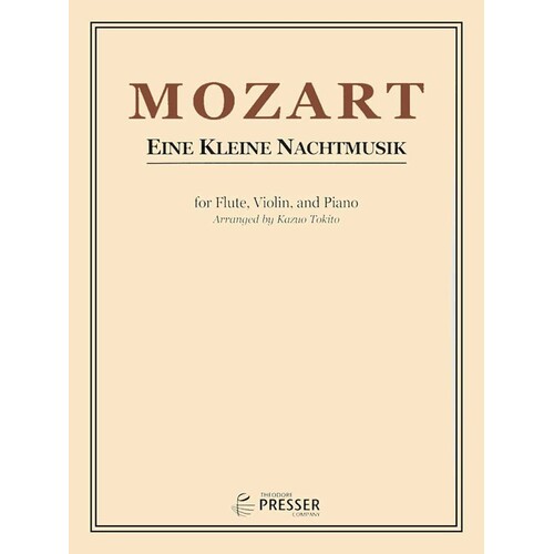 Eine Kleine Nachtmusik Flute/Violin/Piano Arr Tokito (Music Score/Parts)