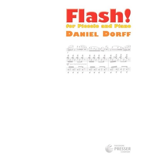 Dorff - Flash For Piccolo And Piano (Softcover Book)