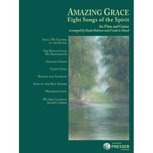Amazing Grace 8 Songs Of The Spirit Flute/Guitar (Softcover Book)