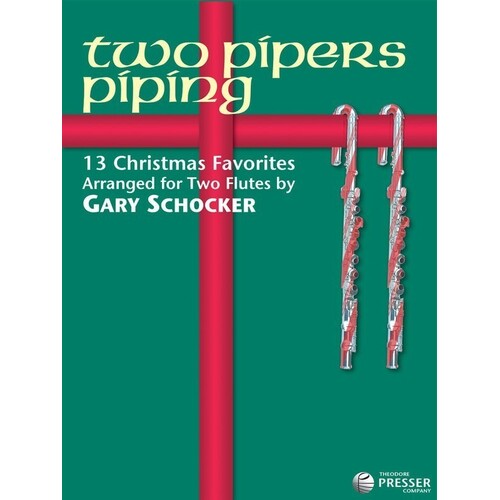 Two Pipers Piping 13 Christmas Favourites 2 Flutes (Softcover Book)