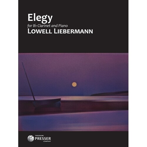 Liebermann - Elegy Clarinet/Piano (Softcover Book)