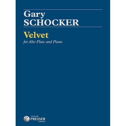 Schocker - Velvet Alto Flute/Piano (Softcover Book)