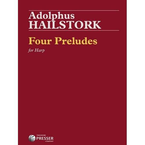 Hailstork - Four Preludes Harp (Softcover Book)