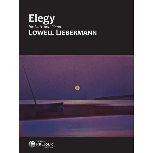 Liebermann - Elegy Flute/Piano (Softcover Book)