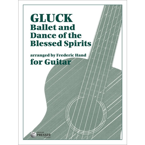 Ballet And Dance Of Blessed Spirits Guitar (Softcover Book)