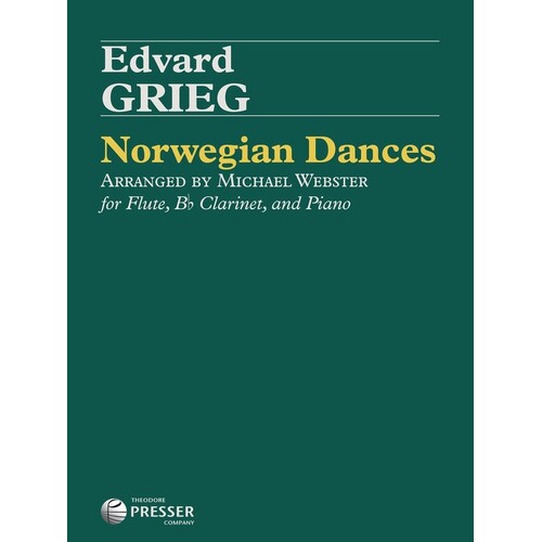 Norwegian Dances Op 35 Flute/Clarinet/Piano (Softcover Book)