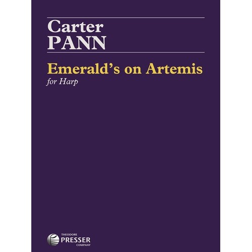 Pann - Emeralds On Artemis Harp Solo (Softcover Book)