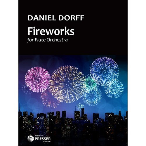 Dorff - Fireworks For Flute Orchestra (Music Score/Parts)