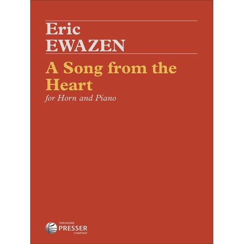 Ewazen - A Song From The Heart Horn/Piano (Softcover Book)