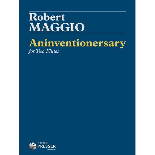 Maggio - Aninventionersary For 2 Flutes (Softcover Book)