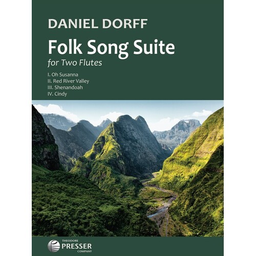 Dorff - Folk Song Suite For 2 Flutes (Softcover Book)