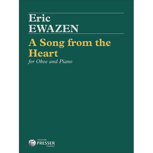 Ewazen - A Song From The Heart Oboe/Piano (Softcover Book)