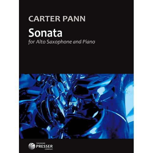 Pann - Sonata For Alto Sax/Piano (Softcover Book)