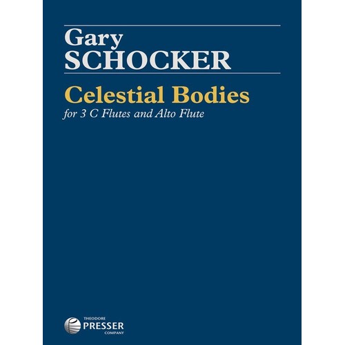 Schocker - Celestial Bodies Flute Quartet (Music Score/Parts)