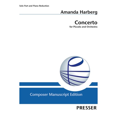 Harberg - Concerto For Piccolo/Piano (Pod) Softcover Book (Piccolo)