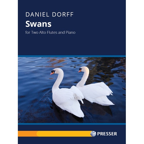 Dorff - Swans For 2 Alto Flutes/Piano Softcover Book (Alto Flute)