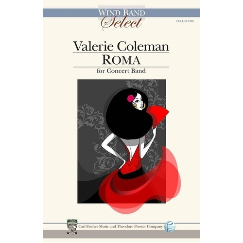 Roma for Concert Band Full Score by Valerie Coleman