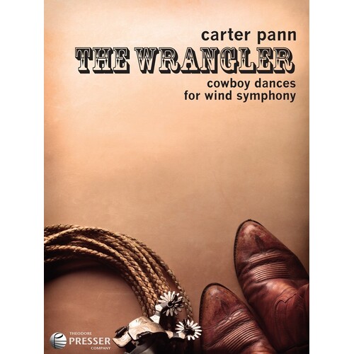 Pann - Wrangler Cowboy Dances Concert Band Score/Parts