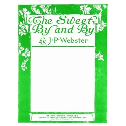 The Sweet By and By for Piano by Walter C. Stier