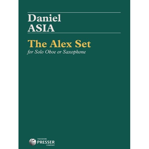 Asia - The Alex Set For Solo Oboe Or Saxophone (Softcover Book)
