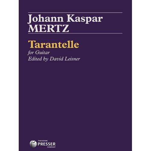 Mertz - Tarantelle For Guitar (Softcover Book)