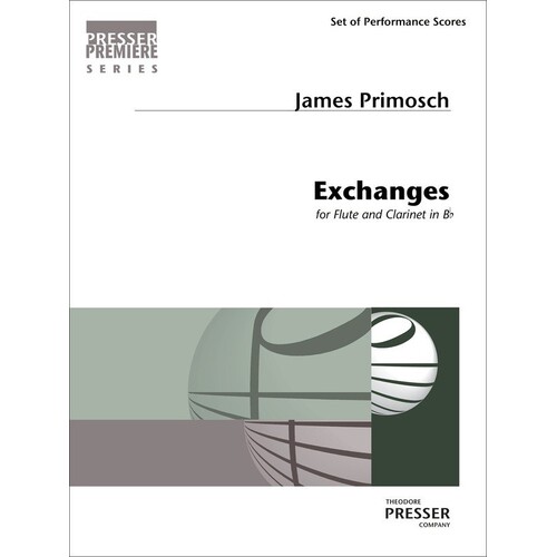 Primosch - Exchanges Flute/Clarinet (Softcover Book)