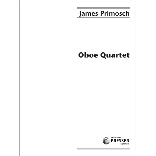 Primosch - Oboe Quartet (Music Score/Parts)