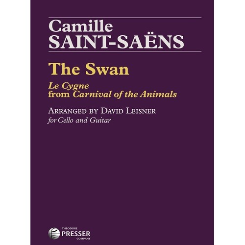 The Swan For Cello/Guitar (Softcover Book)