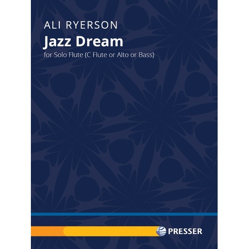 Ryerson - Jazz Dream For Solo Flute Softcover Book (Flute)